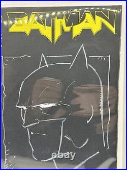 Batman 145 Black Bank Sajad Shah Original Art Sketch Cover with COA DC