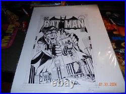 Batman #251 Original Art Cover Recreation Classic Neil Adams Cover Lucas Tabshey