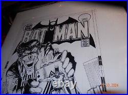 Batman #251 Original Art Cover Recreation Classic Neil Adams Cover Lucas Tabshey