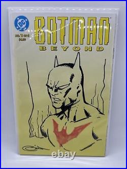 Batman Beyond Bank Batman Sajad Shah Original Art Sketch Cover with COA DC