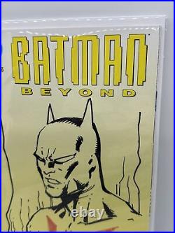 Batman Beyond Bank Batman Sajad Shah Original Art Sketch Cover with COA DC