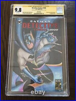 Batman Detective 1000 Sketch Cover Cgc Original Art Spawn Mcjunkin 9.8