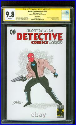 Batman Detective Comics 1000 CGC SS 9.8 Red Hood Original art sketch 5/19