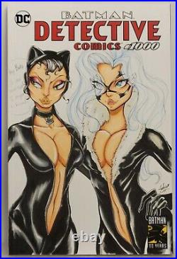 Batman Detective Comics #1000 Sketch Cover Original Art by Leairis