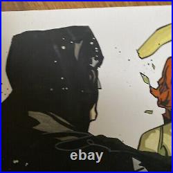 Batman Poison Ivy Cast Shadows Original Art- JOHN VAN FLEET RARE