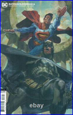 Batman / Superman #6 Pencils for Painted Art Variant Cover'20 by Simone Bianchi