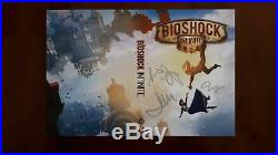 BioShock Infinite Signed Original Artwork Cover. Autographed. Limited. Promo