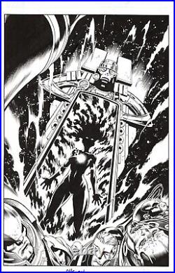 Black Vortex Omega Original Comic Book Art by Ed McGuinness