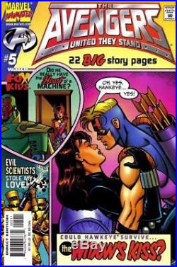 Black Widow, Hawkeye Avengers Original Cover Art-ty Templeton-free Shipping