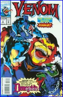 Bob McLeod Signed Original Comic Cover Art Prelim Venom Enemy Within #3 Morbius