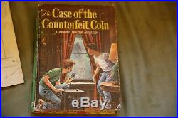 Brains Benton WHITMAN ORIGINAL COVER ART Case of the Counterfeit Coin