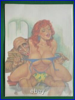 Breasts Sexy Gorgeous Beautiful Babe Microbuseros #15 Original Mexican Cover Art