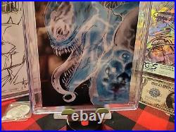 CGC 9.9! Custom Original Art Venom Cover Gorkem Demir #1 Awesome Sketch