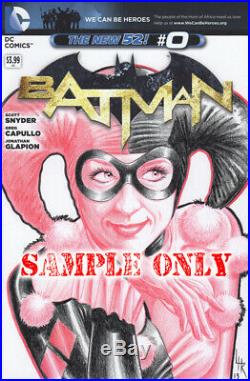 COMIC BABES 1-SIDED Pencil Original Art Sketch Cover by Artist Lance HaunRogue