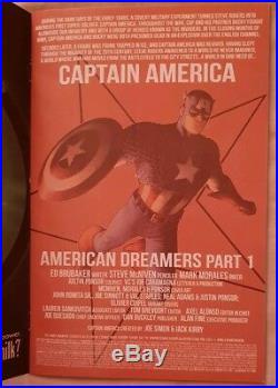 Captain America #1 Adi Granov Original Art Blank Sketch Cover Variant Signed