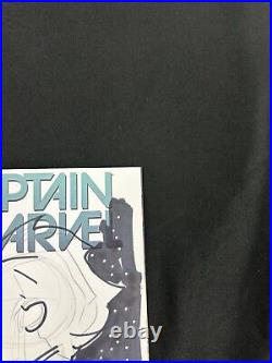 Captain Marvel #1 Adam Hughes Original Art Sketch! Beautiful 2016 Convention