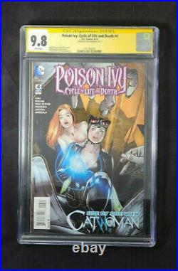Clay Mann Original 11 x 17 Cover Art Posion Ivy #4 with CGC Signature 9.8 Copy
