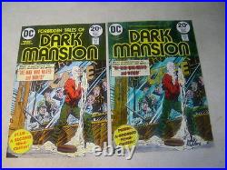 DARK MANSION #13 ART original COVER PROOF and COLOR GUIDE 1973 KALUTA ADLER
