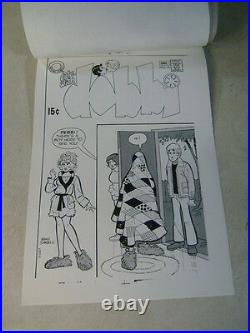 DATE WITH DEBBI #12 original cover art, color separation, DC, 1970'S SCARPELLI