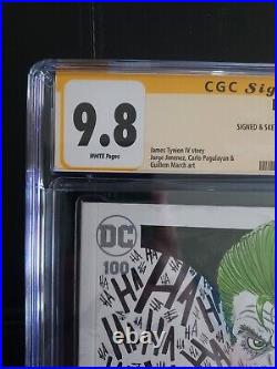 DC BATMAN #100 CGC 9.8 SS? Joker ORIGINAL ART SKETCH, LOW POP COUNT