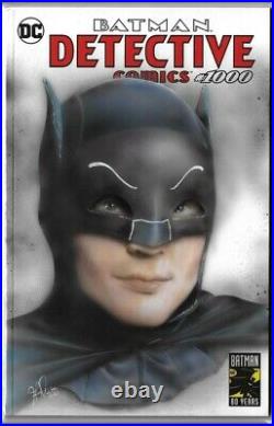 DC Batman #1000 Original Sketch Cover Comic Art 1966 Silver Adam West