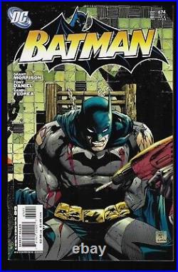 DC Batman #674 Cbcs Original Art Sketch Cover Homage To Daniels By Nick Justus