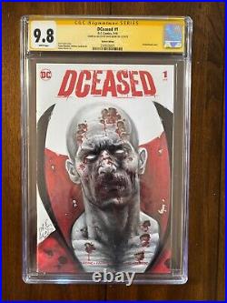 DCeased #1 CGC 9.8 Deadman Original Art Sketch By Dave Aikins DC Comics