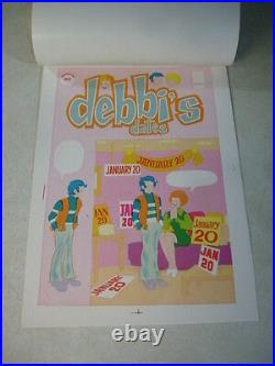 DEBBI DATES #11 original cover art color separation DC 1970'S BIRTHDAY JANUARY