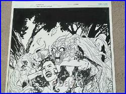 DREW JOHNSON Zenescope GRIMM FAIRY TALES Wonderland #51 Original Comic Art COVER