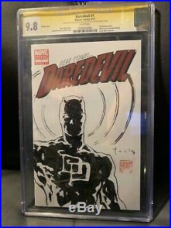 Daredevil # 1 Sketch Cover Comic Book Original Art David Mack
