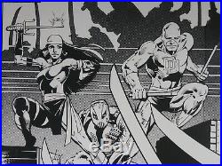 Daredevil #174 Cover Original Marvel Production Art Stat Frank Miller Huge