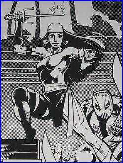Daredevil #174 Cover Original Marvel Production Art Stat Frank Miller Huge