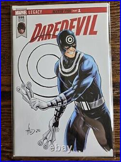 Daredevil #595 With Original Art By Gus Mauk Bullseye