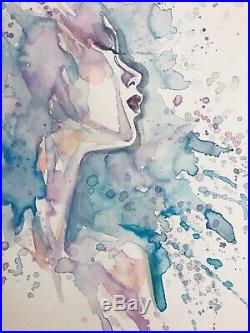 David Mack original cover art study KABUKI reflections watercolor Marvel