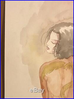 David Mack painting original art Kabuki cover comic book