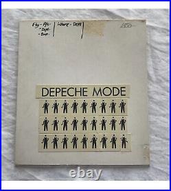 Depeche Mode Original albulm Cover Art MockUp The Great Outdoors Ultra RARE