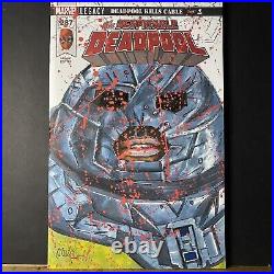 Despicable Deadpool 287 Juggernaut Original Art By Corey Ross