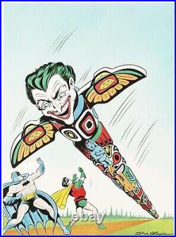 Dick Sprang Batman #66 Cover Re-Creation Illustration Original Art (1985) -NM