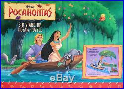 Disney's Pocahontas original painting for puzzle & package cover