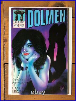Dolmen #16 Adam Hughes Death Cover Spanish Original Sandman Art