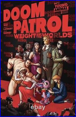 Doom Patrol Weight Of The Worlds #2 Nick Derington Original Cover Art DC Comics