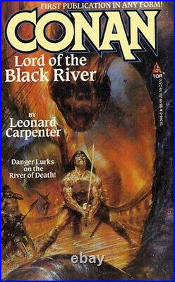 Doug Beekman, Conan Original Cover Painting Lord of the Black River (Tor Books)