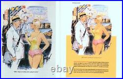 Doug Sneyd Signed Original Sketches Playboy 2000 OKed Hugh Hefner Back Cover Art