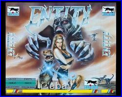 ENTITY The 1993 Video Game Original Cover Art Gilles FRANCESCANO