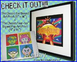 Earthbound Box Cover Art Poster DOUBLE DEAL PLUS Original Art Print (Signed)