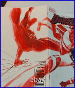 Elektra & Daredevil Original Art Sketch By Marco Rudy One Of A Kind! Marvel