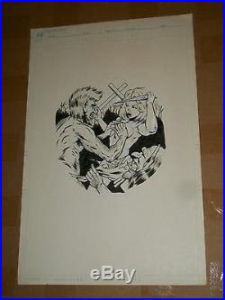 Eros BOFFY THE VAMPIRE LAYER #1 Cover Original Artwork ADULT BUFFY