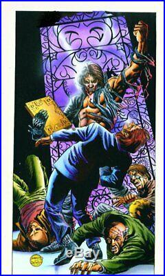 Eternal Warrior #27 Cover Valiant Comics ORIGINAL COLOR ART Hand Painted 1994