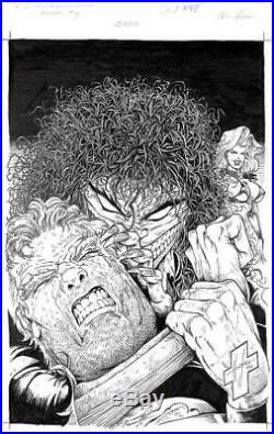 Evil Ernie Youth Gone Wild #3 Chaos 1996 (Original Art) Cover Steven Hughes
