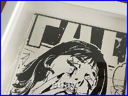 FAILE Agony Original Book Cover From Post No Bills Show in 2011 Signed COA